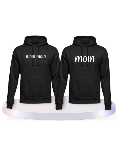 Gemeinsamer Look: Moin Hoodies | Paarpulli