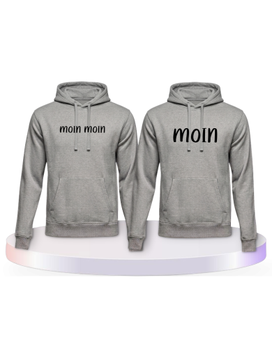 Gemeinsamer Look: Moin Hoodies | Paarpulli