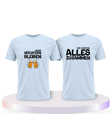 Gemeinsamer Look: Wir schaffen alles zusammen T-Shirts | Paarpulli