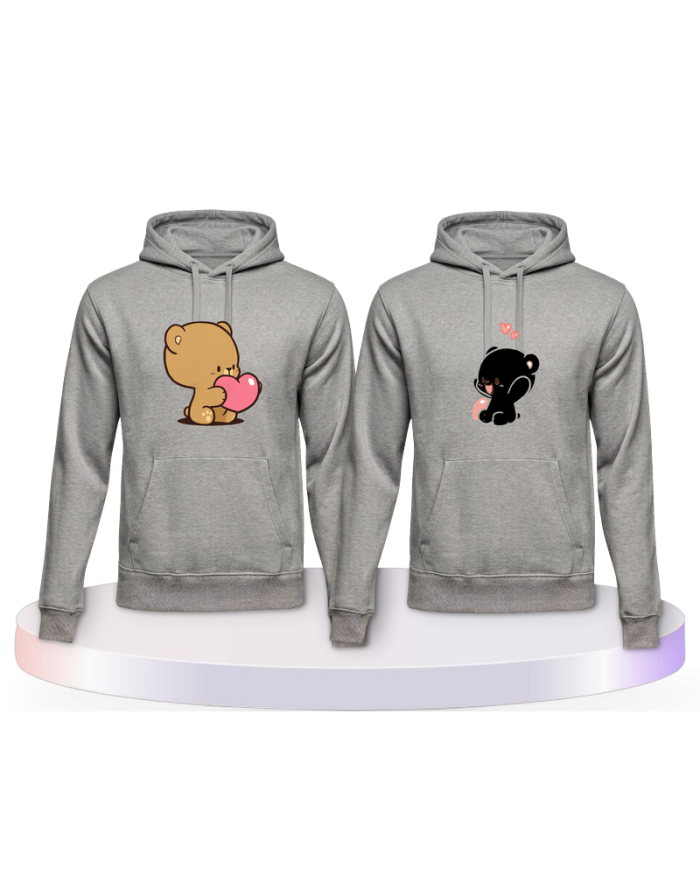 Milk and Mocha Pärchen Hoodies | Paarpulli