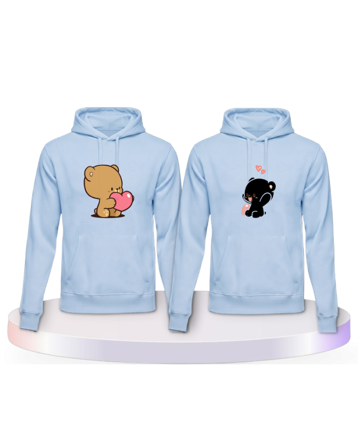 Milk and Mocha Pärchen Hoodies | Paarpulli