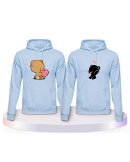 Milk and Mocha Pärchen Hoodies | Paarpulli