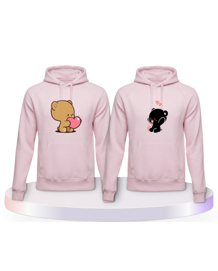 Milk and Mocha Pärchen Hoodies | Paarpulli