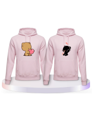 Milk and Mocha Pärchen Hoodies | Paarpulli