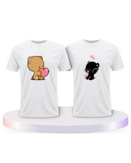 Milk and Mocha Couple T-Shirts kaufen | Paarpulli