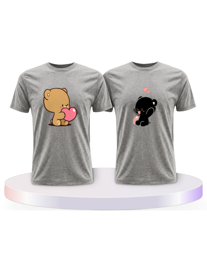 Milk and Mocha Couple T-Shirts kaufen | Paarpulli