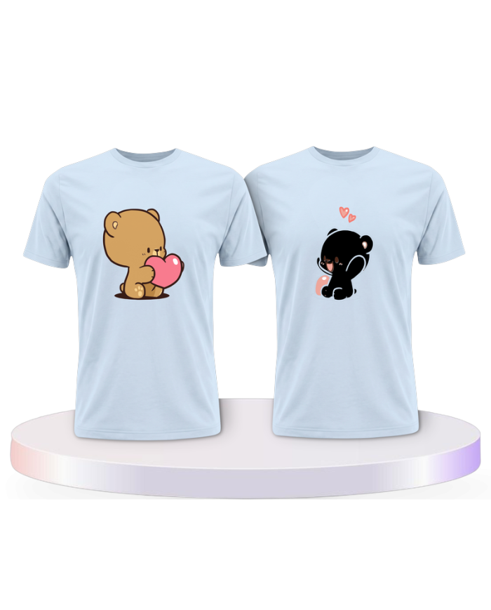 Milk and Mocha Couple T-Shirts kaufen | Paarpulli