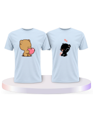 Milk and Mocha Couple T-Shirts kaufen | Paarpulli