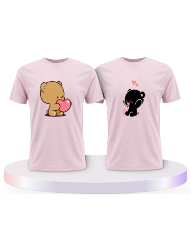 Milk and Mocha Couple T-Shirts kaufen | Paarpulli