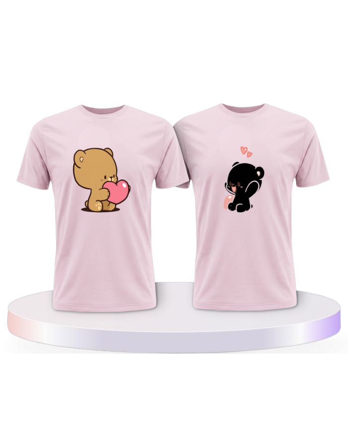 Milk and Mocha Couple T-Shirts kaufen | Paarpulli