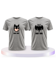 Bad Boy Bad Girl Couple T-Shirts kaufen | Paarpulli
