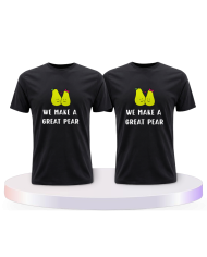 Gemeinsamer Look: We make a great Pear T-Shirts | Paarpulli