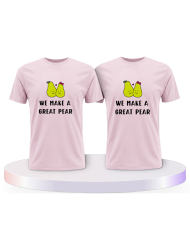 Gemeinsamer Look: We make a great Pear T-Shirts | Paarpulli