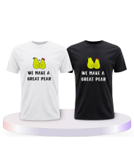 Gemeinsamer Look: We make a great Pear T-Shirts | Paarpulli