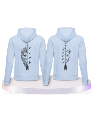 Lion King und Lion Queen Couple Hoodies kaufen | Paarpulli