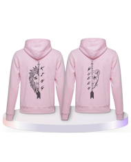 Lion King und Lion Queen Couple Hoodies kaufen | Paarpulli