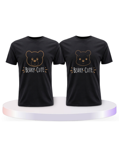 Beary Cute Pärchen T-Shirts Bear Family | Paarpulli