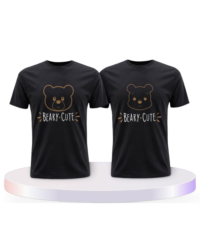 Beary Cute Pärchen T-Shirts Bear Family | Paarpulli