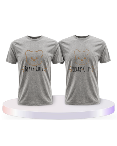 Beary Cute Pärchen T-Shirts Bear Family | Paarpulli