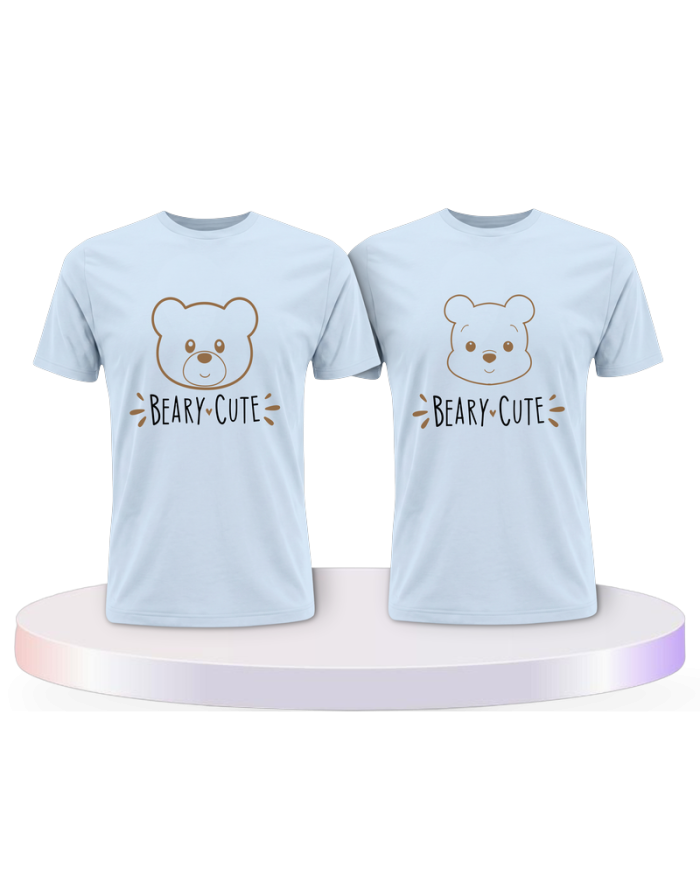 Beary Cute Pärchen T-Shirts Bear Family | Paarpulli