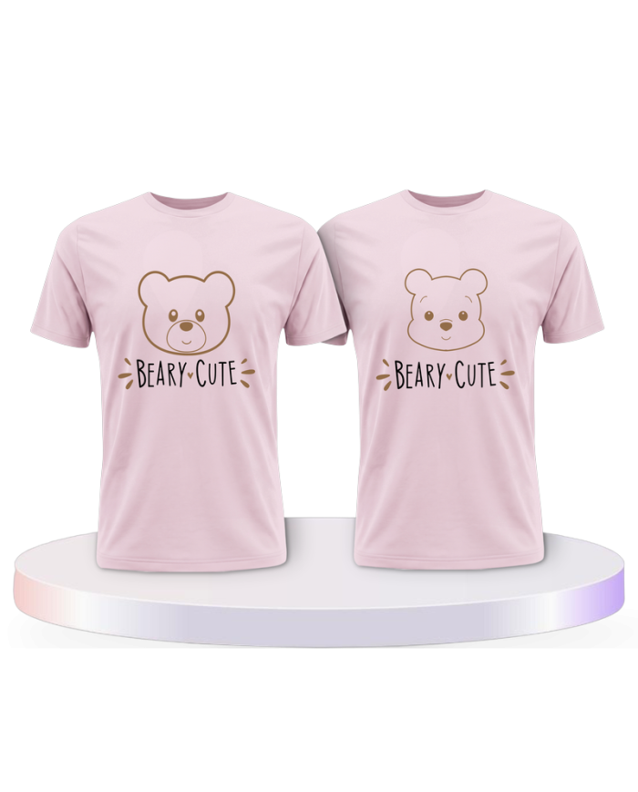 Beary Cute Pärchen T-Shirts Bear Family | Paarpulli