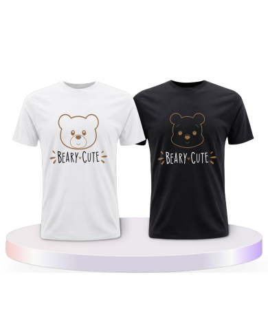 Beary Cute Pärchen T-Shirts Bear Family | Paarpulli