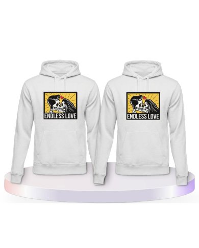 Gemeinsamer Look: Endless Love Hoodies | Paarpulli