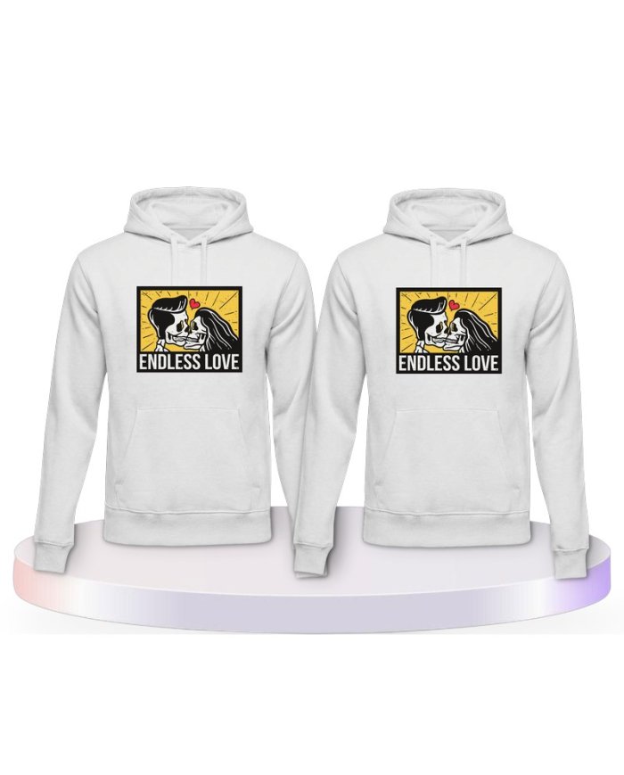 Gemeinsamer Look: Endless Love Hoodies | Paarpulli