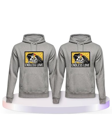 Gemeinsamer Look: Endless Love Hoodies | Paarpulli