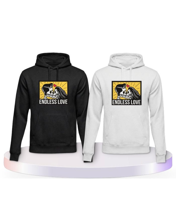 Gemeinsamer Look: Endless Love Hoodies | Paarpulli