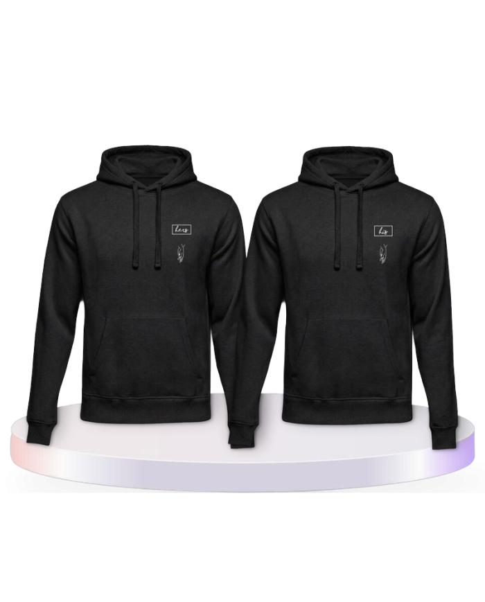 Hers and His Pärchen Hoodies | Paarpulli