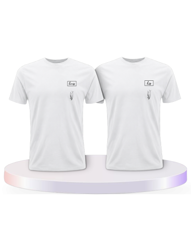 Hers and His Couple T-Shirts kaufen | Paarpulli