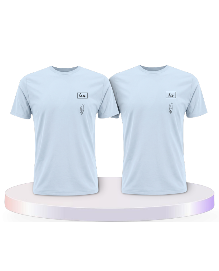 Hers and His Couple T-Shirts kaufen | Paarpulli