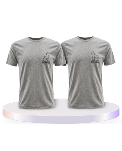 Gemeinsamer Look: Different but Same T-Shirts | Paarpulli