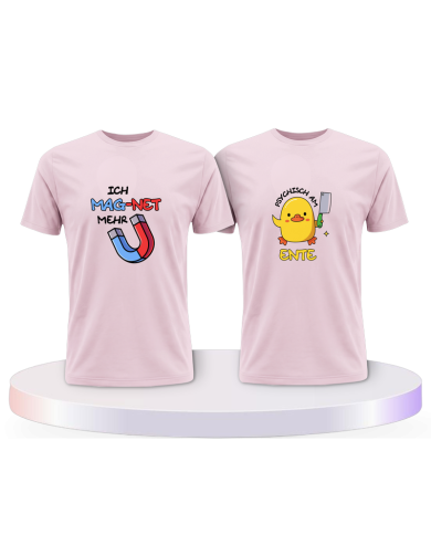 Ich mag net mehr Psychisch am Ente Couple T-Shirts kaufen | Paarpulli