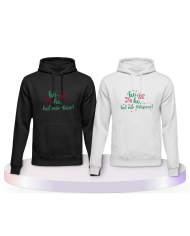 Ho ho hol mein Bier! / Prosecco! Christmas Pärchen Hoodies | Paarpulli