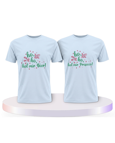 Ho ho hol mein Bier! / Prosecco! Christmas Partner | Paarpulli