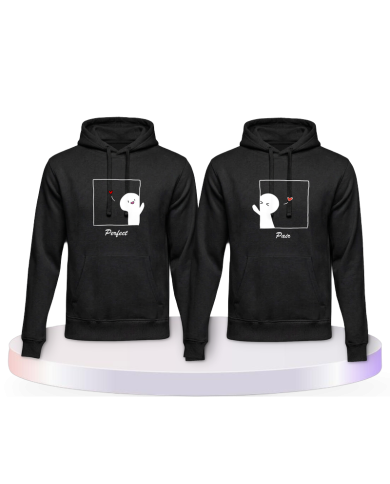 Perfect Pair Pärchen Hoodies | Paarpulli