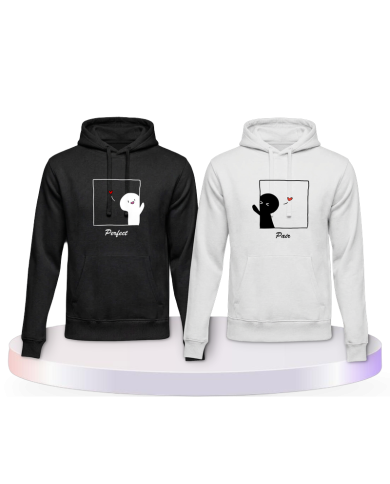 Perfect Pair Pärchen Hoodies | Paarpulli