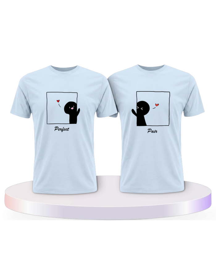 Gemeinsamer Look: Perfect Pair T-Shirts | Paarpulli