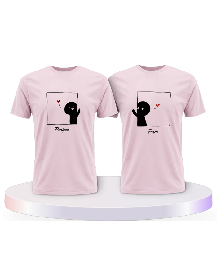 Gemeinsamer Look: Perfect Pair T-Shirts | Paarpulli