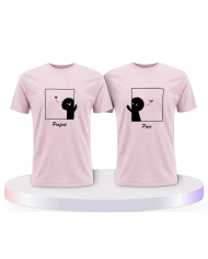 Gemeinsamer Look: Perfect Pair T-Shirts | Paarpulli