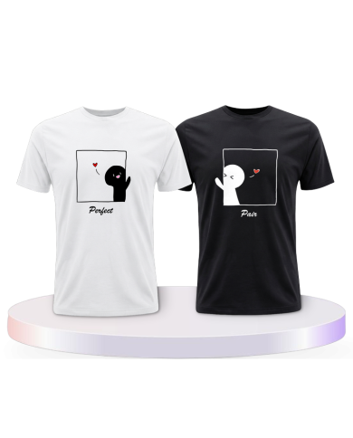 Gemeinsamer Look: Perfect Pair T-Shirts | Paarpulli