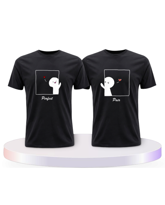 Gemeinsamer Look: Perfect Pair T-Shirts | Paarpulli