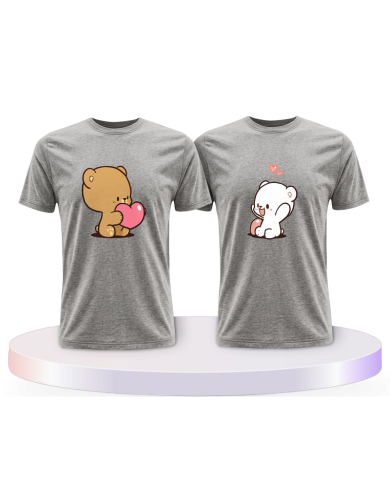 Milk and Mocha Couple T-Shirts kaufen | Paarpulli