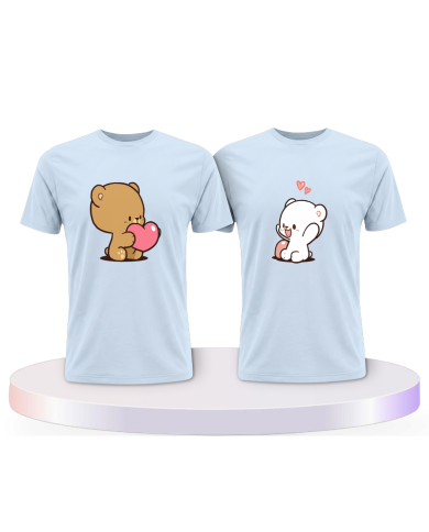 Milk and Mocha Couple T-Shirts kaufen | Paarpulli