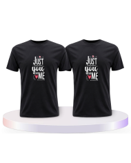 Just You and Me Pärchen T-Shirts | Paarpulli