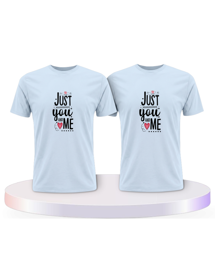 Just You and Me Pärchen T-Shirts | Paarpulli