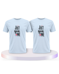 Just You and Me Pärchen T-Shirts | Paarpulli