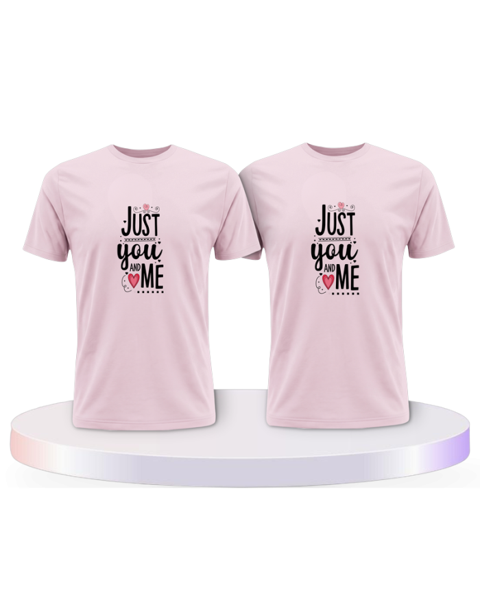 Just You and Me Pärchen T-Shirts | Paarpulli